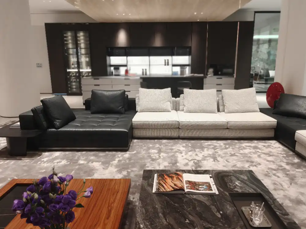 Lawrence leather sofa