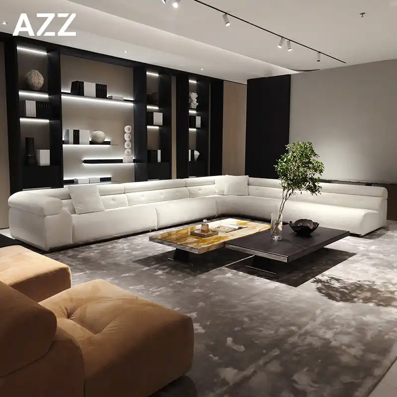 How to Create the Perfect Modular Luxury Sofa Layout with the Coupe Sofa?