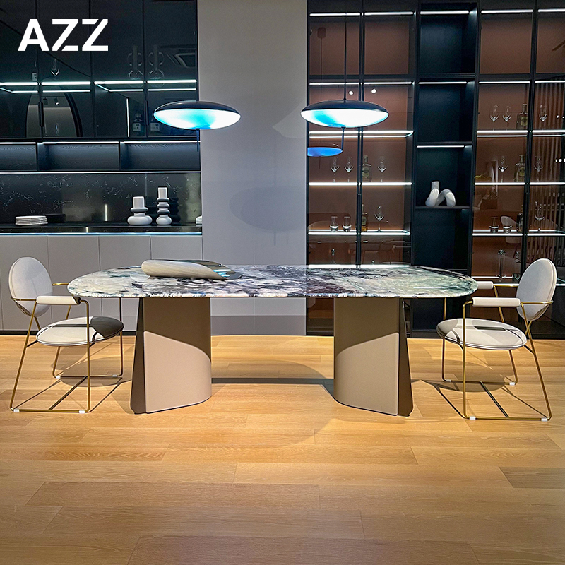 Luxury Stone Butterfly Dining-Table